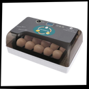 Incubador automático de ovos Yescomusa para incubação de ovos, com painel digital e controle de temperatura.
