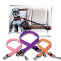 Correia de segurança ajustável para cães em carro, acessório para cães da marca Egmy, ideal para viajar com segurança.