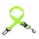Cinto de segurança ajustável verde para cães, acessório de segurança para carro, marca Egmy, resistente e confortável.