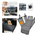 Capa de assento para carro para cachorro da marca Namotu, protege o banco e oferece conforto para o cão durante viagens.
