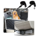 Capa de assento para carro de cachorro da marca Namotu, proteção para banco de carro com cinto de segurança para pets.