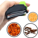 Descascador de frutas de dois dedos da Fansoubay, utensílio de cozinha prático e versátil para descascar com facilidade.