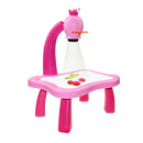 Quadro de desenho clássico rosa para projeção, ideal para crianças, da marca Kanaroous, usado em jogos de desenho.