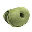 Coussin de assento duplo para as nádegas, confortável, verde, ideal para cuidado das costas, marca Wisremt
