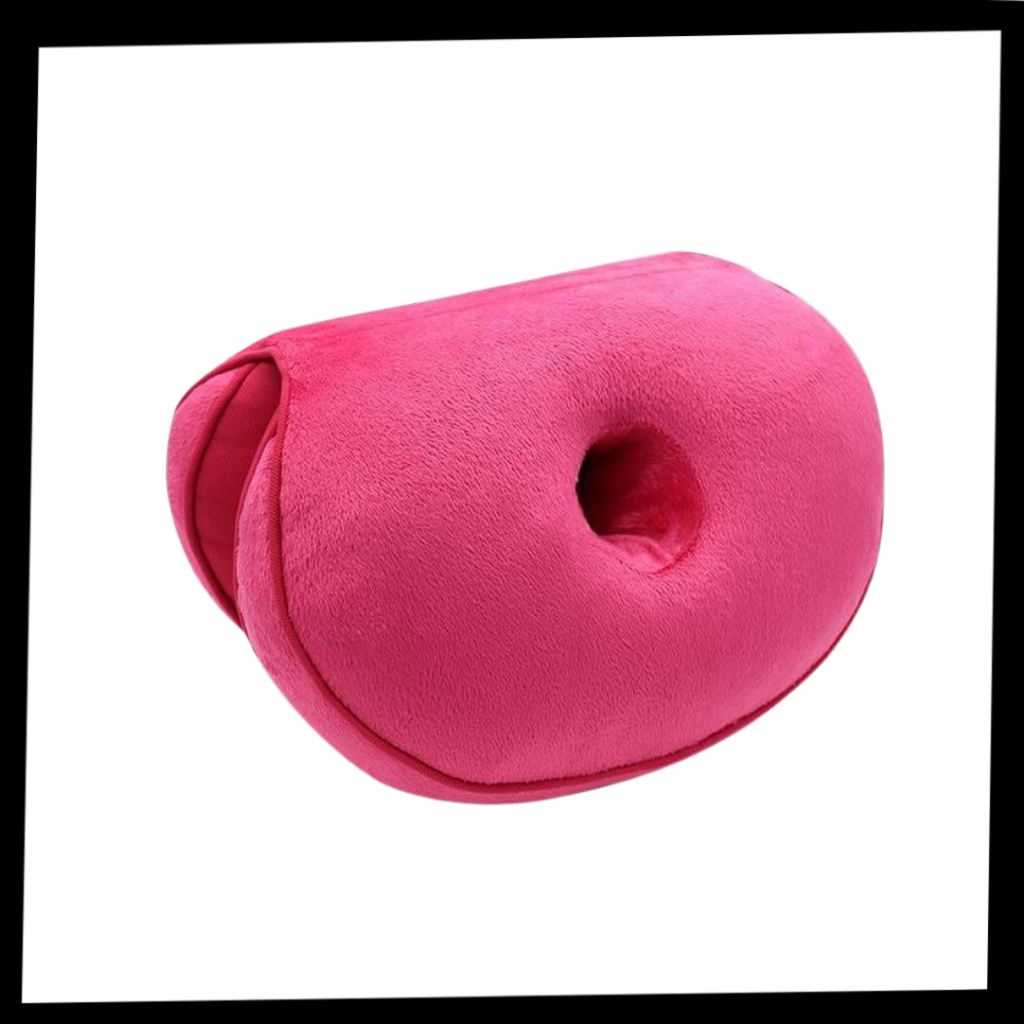 Almofada dupla para assento, suporte para as costas, marca Wisremt, confortável acolchoado para assentos e cuidados posturais.