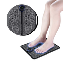 Tapete elétrico de massagem para pés EMS da Kzkr, com design de acupuntura, portátil e recarregável para cuidado dos pés.