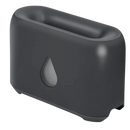 Acessório para umidificador Dlswds com efeito de fogo, design em preto, simulando chamas para criar ambiente aconchegante.