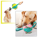 Disco de frisbee para cachorro da marca Cn, acessório para cães, com design resistente para brincar ao ar livre.