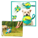 Disco de frisbee para cachorro da marca Cn, acessório de brinquedo para cães, com formato de frisbee colorido.