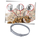 Coleira antipulgas para animais de estimação Homyl, com efeitos duradouros, parte de acessórios para pets.