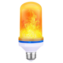 Lâmpada de chama LED cintilante Aktudy, lâmpada de ambiente amarela com efeito de chama tremeluzente e iluminação suave.