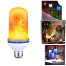 Lâmpada de chama de LED cintilante da Aktudy, luminária de ambiente com efeito de chama tremulante e luz suave.