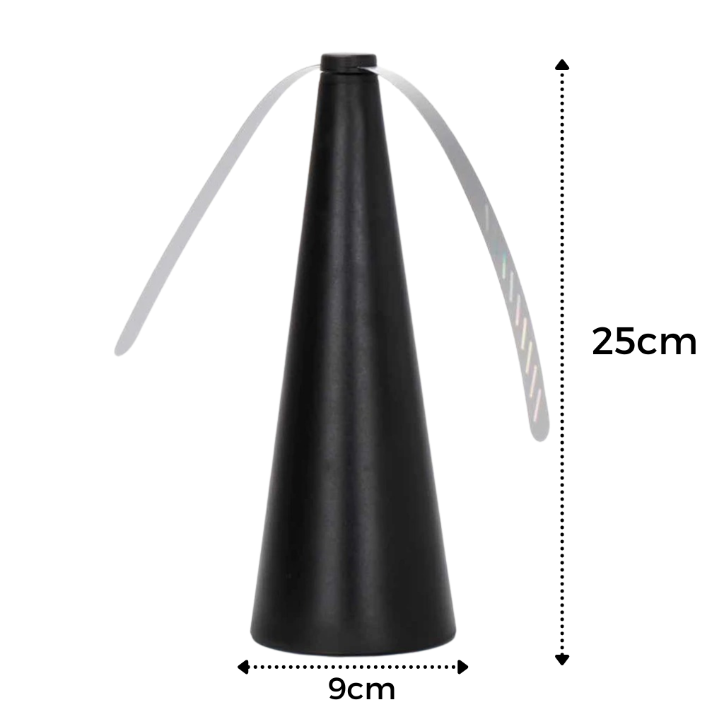 Ventilador anti-mouches Snorda para desinsetização, com design compacto para repelir insetos de forma eficiente.