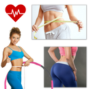 Cerceau de fitness Barka Ave, rembourré e ajustável, usado para exercícios de cardio e fitness, com superfície macia e acolchoada.