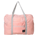 Sac de voyage pliable Dupashio, sac polochon rosa dobrável para viagens, fácil de transportar e guardar.