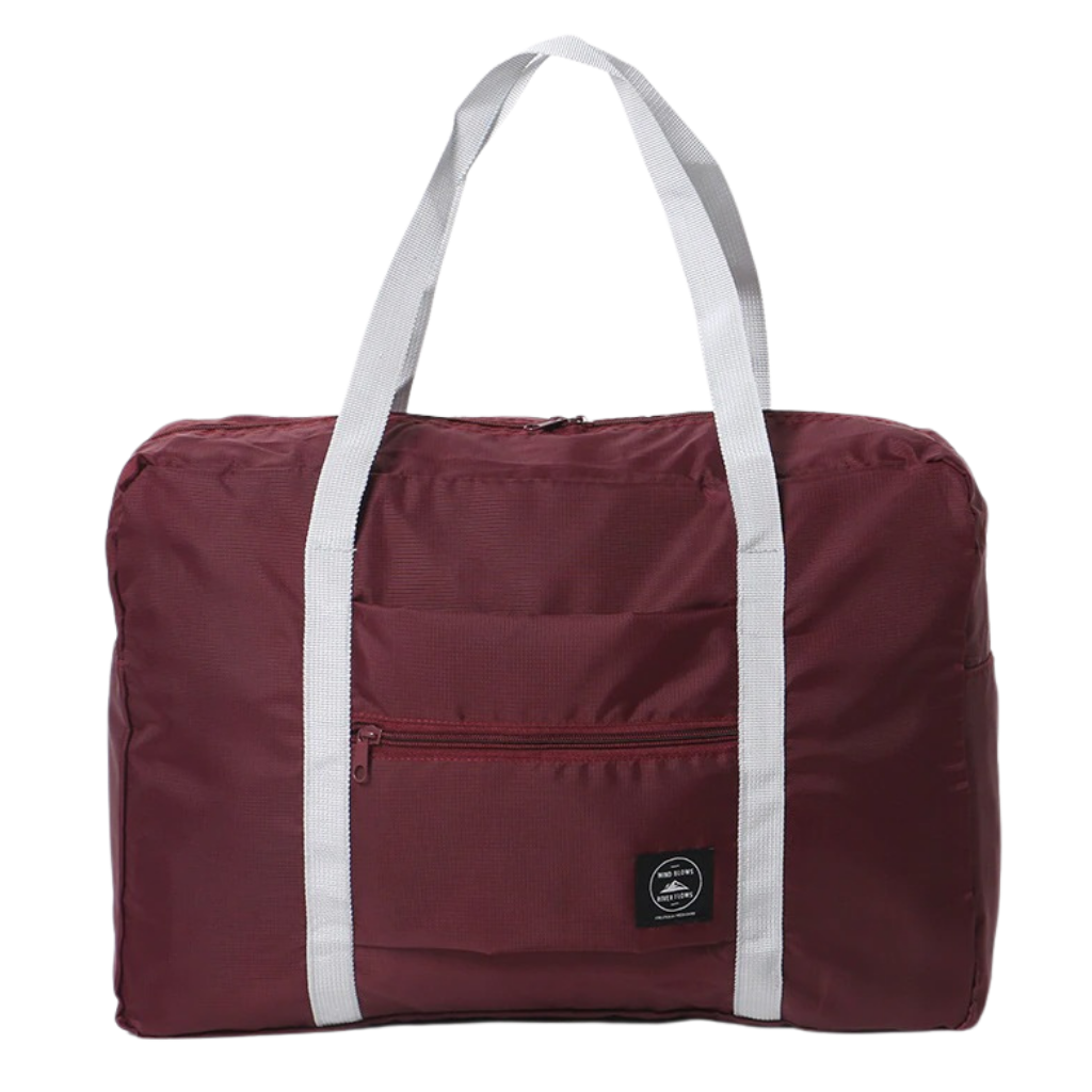 Saco de viagem dobrável Dupashio, sac polochon vermelho, leve, compacto e ideal para viagens.