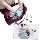 Sac de voyage pliable Dupashio, sac polochon compacto com capacidade de armazenamento, ideal para viagens e transporte fácil.