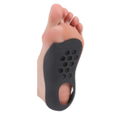 Palmilhas ortopédicas para pés chatos da marca Btguy, suporte para cuidado dos pés, em cor preta.