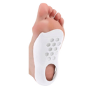 Solas ortopédicas brancas para pés chatos, suporte para o arco do pé, produto de cuidado dos pés da marca Btguy.