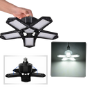 Luminária de garagem Jocestyle com 5 painéis dobráveis, iluminação eficiente para ambientes de garagem bem iluminados