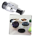 Cortador de alho em aço inoxidável da Lvoertuig, utensílio de cozinha para picar alho de forma prática e eficiente.