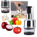 Triturador de alho em aço inoxidável da Lvoertuig, utensílio de cozinha para picar alho de forma prática e eficiente.