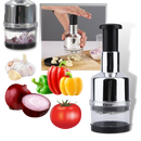Triturador de alho em aço inoxidável da Lvoertuig, utensílio de cozinha para picar alho de forma prática e eficiente.