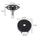 Aparelho automático de lavagem e enxágue de copos Tongina, com componentes visíveis e design compacto para pequenos eletrodomésticos