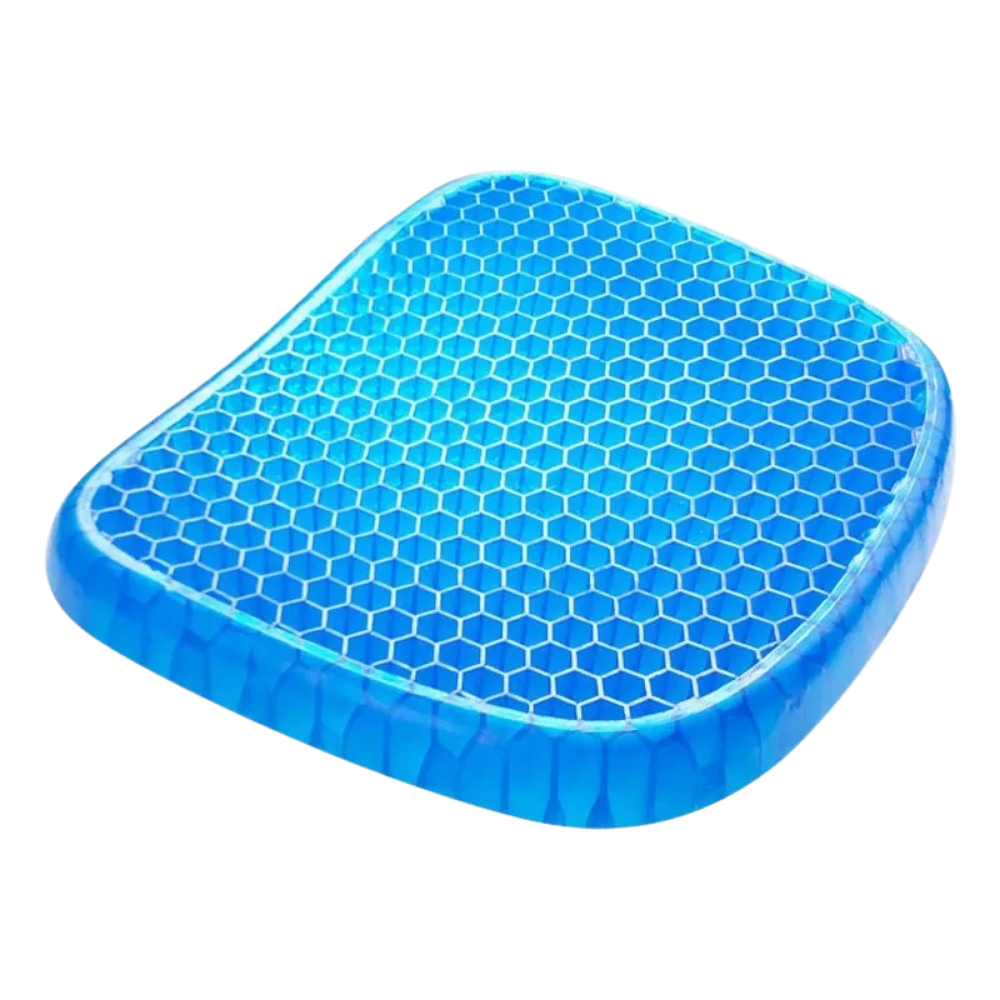 Capa de almofada de assento de gel Boulevard F Inc para alívio de pressão em cadeiras e sofás.