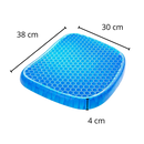 Coussin de siège en gel pour fauteuils e canapés, allevia a pressão e oferece conforto, marca Boulevard F Inc.