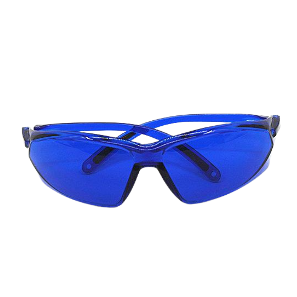 Óculos de busca de bolas de golfe Sharper Image, com lentes especiais para localizar bolas em campo de golfe.