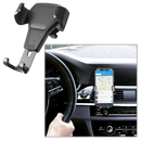 Suporte de telefone com suporte de uma mão da Shapeueng, suporte de indução por gravidade para smartphones.