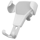 Suporte de telefone com uma mão Shapeueng, suporte de indução por gravidade na cor branca para telefones inteligentes.