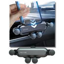 Suporte de telefone de carro por gravidade da Coutlet, fixação automática com trava, para celular em painel de carro.