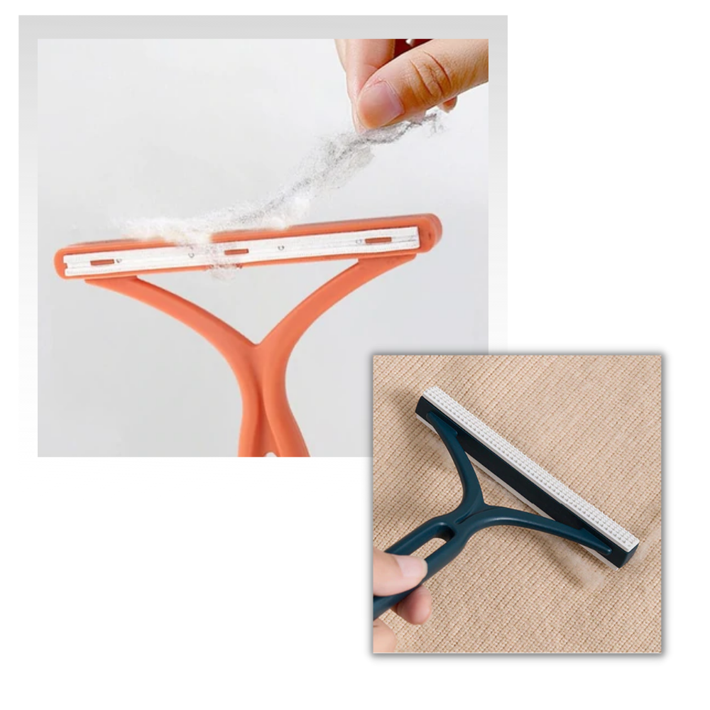 Remover de fiapos manual Shenghuasg de duas faces para roupas, produto de blanchisserie para eliminar bolinhas e fiapos.