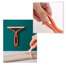 Remover de pelos manual Shenghuasg para roupas, duas peças de lâmina dupla face para eliminar bolinhas e pelos.