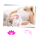 Monitor de ritmo cardíaco para bebê Eranpo, dispositivo de escuta para acompanhar batimentos cardíacos infantis.