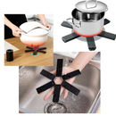 Revestimento de suporte de recipientes hexagonal, resistente ao calor, para utensílios de cozinha e pâtisserie da marca Huitaisann.