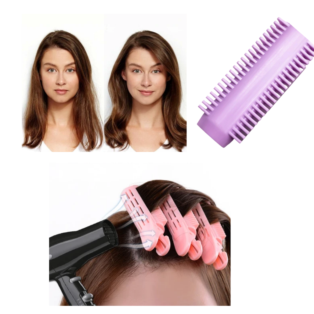 Conjunto de 4 pinças de volumização instantânea para cabelos da marca Xinhuaya, acessórios para penteados.