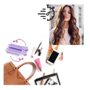 Conjunto de 4 presilhas de volumização instantânea para cabelo da Xinhuaya, acessório portátil para modelar penteados.