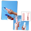 Ventilador portátil Jisulife com USB, dobrável, recarregável e compacto, ideal para refrigeração pessoal e uso em viagens.