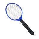 Raquete anti-mosquitos Rikastua elétrica portátil azul para desinsetização, com bateria recarregável e design leve.