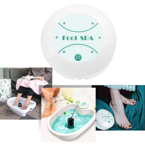 Banho de pés detox iônico Yescom, tratamento de cuidados com os pés, com água e tecnologia de detoxação.