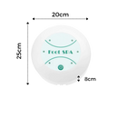 Banho de pés detox iônico Yescom, aparelho de cuidado dos pés com tecnologia de detox para relaxar e desintoxicar os pés.