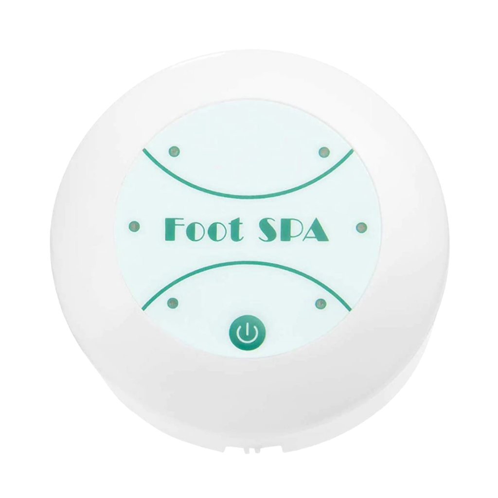 Banho de pés detox iônico Yescom, tratamento de cuidado para os pés com água e tecnologia de detox.