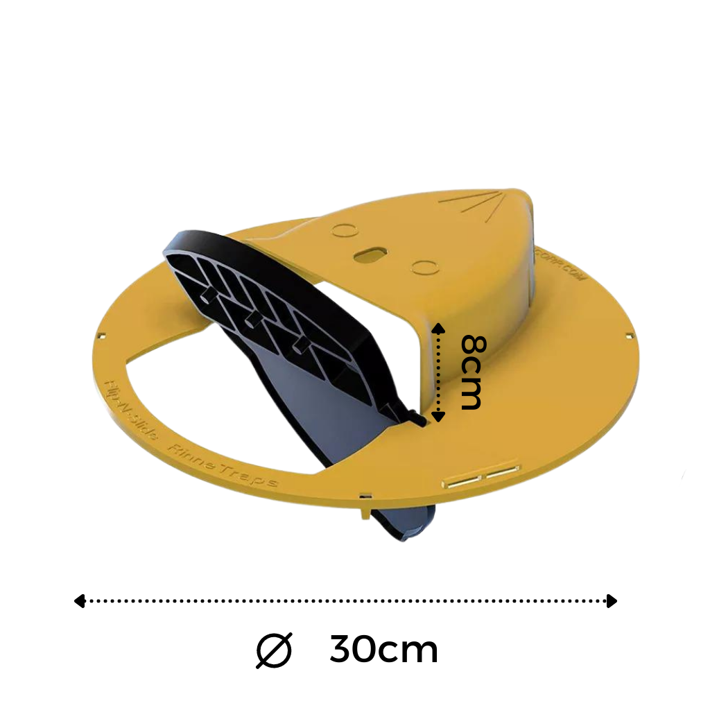 Catra para ratos e camundongos em balde da Bsmean para controle de pragas, método humanitário de desinsetização.