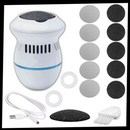 Remover de calos elétrico da Eastjing para cuidado dos pés, com cabeça de lixa e design ergonômico para remoção eficiente.