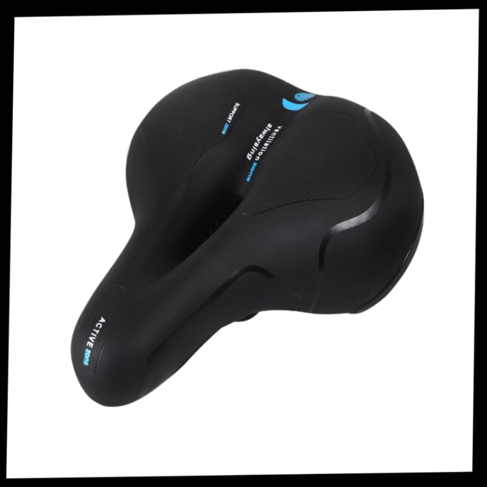 Selim de ciclismo Oture L'ultime, ultra macio e flexível, ideal para conforto em passeios de bicicleta.