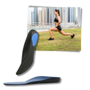 Palmilhas ortopédicas corretivas de postura Spring Time para cuidado dos pés, com suporte para arco plantar e conforto diário.