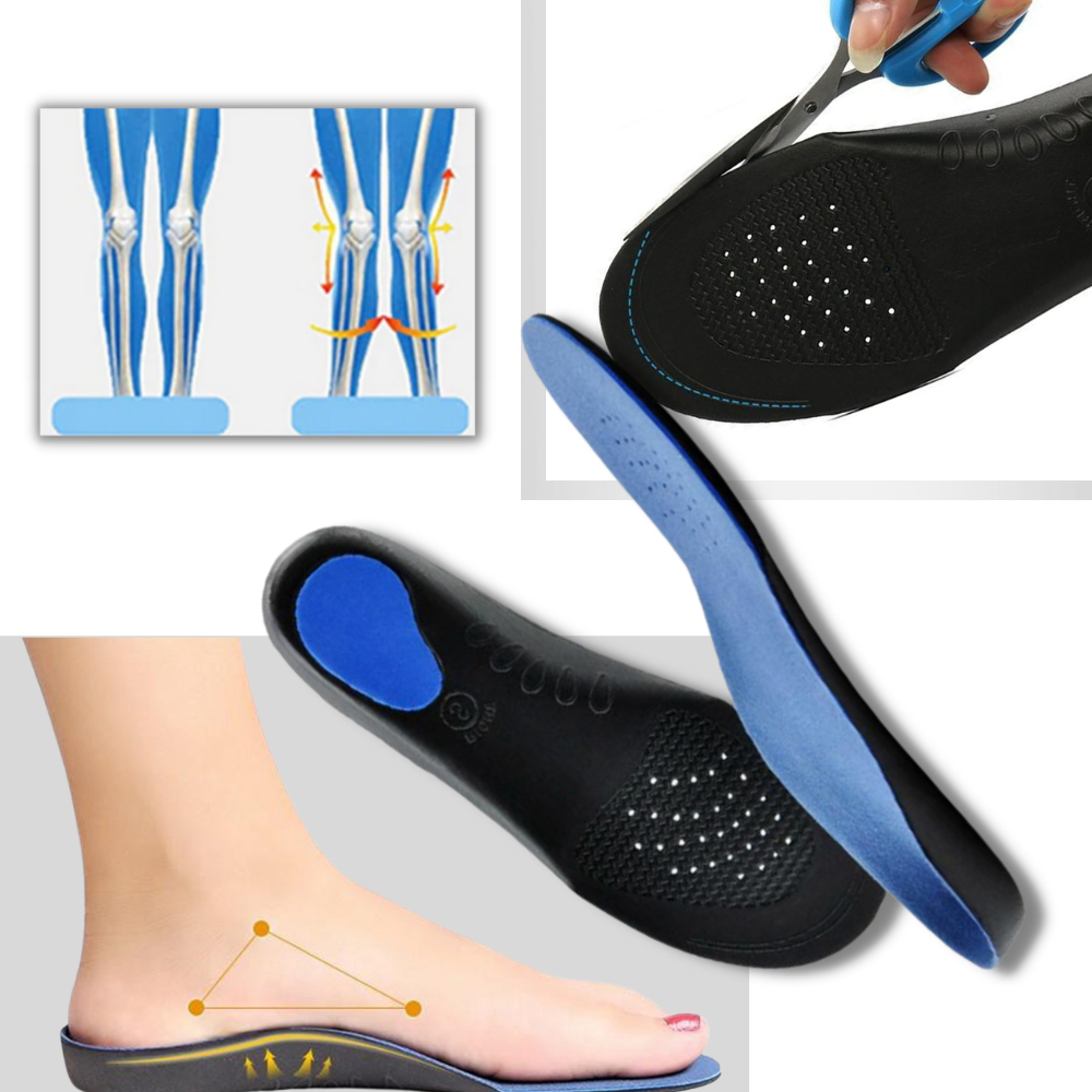 Palavras-chave: Semelle orthopédica correctora de postura, insoles, cuidado dos pés, Spring Time, suporte para pés e postura.